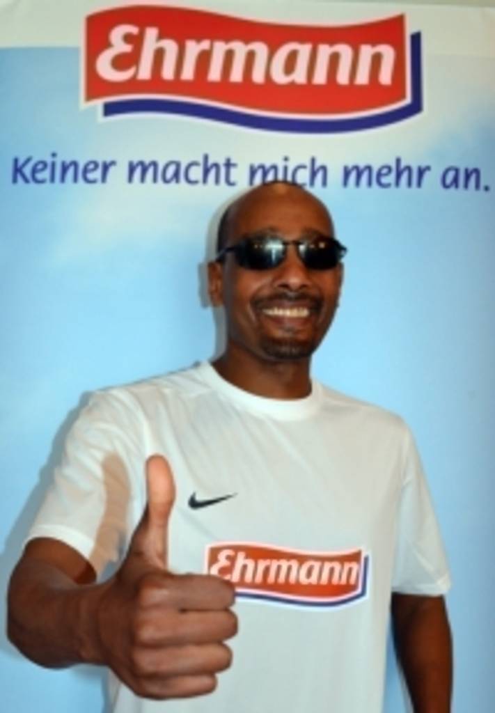 M. Russom mit dem neuem Trikot